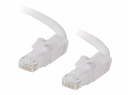 C2G Cat6 Booted Unshielded (UTP) Network Patch Cable - Patch kabel - RJ-45 (M) do RJ-45 (M) - 2 m - UTP - CAT 6 - lisovaný, provedení bez hrbolků, licna - bílá