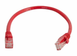 C2G Cat6 Booted Unshielded (UTP) Network Patch Cable - Patch kabel - RJ-45 (M) do RJ-45 (M) - 2 m - UTP - CAT 6 - lisovaný, provedení bez hrbolků, licna - červená