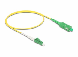 Delock - Sítový kabel - jednoduchý režim LC/APC (M) do jednoduchý režim SC/APC (M) - 0.5 m - 2 mm - optické vlákno - simplex - 9 / 125 mikron - G.657.A2/OS2 - neobsahuje halogen - žlutá