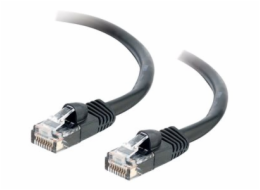 C2G Cat5e Booted Unshielded (UTP) Network Patch Cable - Patch kabel - RJ-45 (M) do RJ-45 (M) - 5 m - UTP - CAT 5e - lisovaný, provedení bez hrbolků, licna - černá