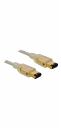 Delock - Kabel IEE1394 - FireWire 6 pinů (M) do FireWire 6 pinů (M) - 3 m
