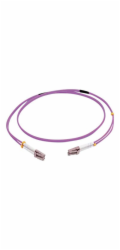 C2G 10m LC/LC OM4 LSZH Fibre Patch - Purple - Patch kabel - multirežim LC (M) do multirežim LC (M) - 10 m - 10 m - optické vlákno - duplex - 50 / 125 mikron - OM4 - purpurová