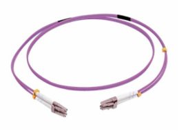 C2G 3m LC/LC OM4 LSZH Fibre Patch - Purple - Patch kabel - multirežim LC (M) do multirežim LC (M) - 3 m - optické vlákno - duplex - 50 / 125 mikron - OM4 - purpurová