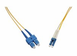 Patch kabel 9/125 LCupc/SCupc SM OS 3m duplex
