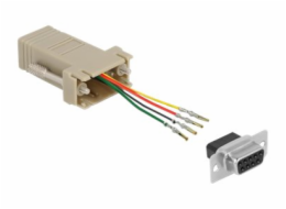 Delock&nbsp;Assembly&nbsp;Kit&nbsp;-&nbsp;Sériový&nbsp;adaptér&nbsp;-&nbsp;DB-9&nbsp;(F)&nbsp;šroubovací&nbsp;do&nbsp;RJ-11/RJ-14&nbsp;(F)&nbsp;-&nbsp;individuálně&nbsp;přiřaditelné&nbsp;sériové&nbsp;rozhraní&nbsp;-&nbsp;šedá