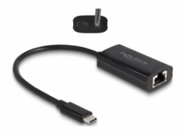 Delock - Síťový adaptér - Thunderbolt 3 - Gigabit Ethernet x 1 - černá