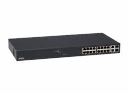 Axis T8516 - Přepínač - řízený - 16 x 10/100/1000 (PoE+) + 2 x 10/100/1000/SFP - desktop, Lze montovat do rozvaděče - PoE+ (240 W) - pro AXIS A1610, C1410, D3110, M3067, P1385, P1455, W400; Camera Sta
