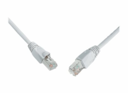Solarix C6-315GY-15MB - Patch kabel - RJ-45 (M) do RJ-45 (M) - 15 m - SFTP - CAT 6 - lisovaný, provedení bez hrbolků - šedá