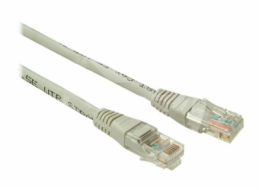 Solarix - Patch kabel - RJ-45 (M) do RJ-45 (M) - 10 m - UTP - CAT 6 - lisovaný - šedá
