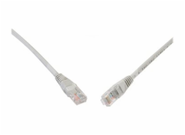 Solarix C5E-155GY-3MB - Patch kabel - RJ-45 (M) do RJ-45 (M) - 3 m - UTP - CAT 5e - lisovaný - šedá