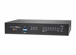 SonicWall TZ470 - Essential Edition - bezpečnostní zařízení - s roční služba TotalSecure - 1GbE, 2.5GbE - desktop