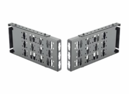 Panduit&nbsp;-&nbsp;Outlet&nbsp;mounting&nbsp;bracket&nbsp;-&nbsp;černá