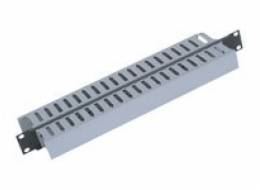 Triton - Kabelový organizér - RAL 7035 - 1U - 19"