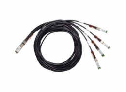 Cisco 100GBase Passive Copper Splitter Cable - Síťový rozdělovač - QSFP do SFP25G - 3 m - pasivní - pro Nexus 3232C, 93108TC-EX, 93180LC-EX, 93180YC-FX, 9336C-FX2, X97160YC-EX; UCS C4200