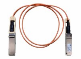Cisco - Síťový kabel - QSFP+ do QSFP+ - 3 m - 3 m - optické vlákno - SFF-8436 - aktivní - béžová