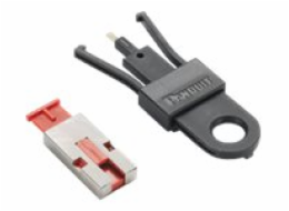 Panduit&nbsp;USB&nbsp;Type&nbsp;A&nbsp;Blockout&nbsp;Device&nbsp;-&nbsp;Záslepka&nbsp;konektorů&nbsp;RJ&nbsp;-&nbsp;červená