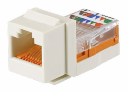 Panduit NetKey - Modul - CAT 5e - černá - 1 port