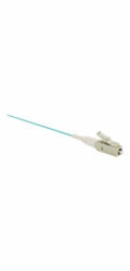Panduit NetKey - Pigtail - multirežim LC (M) - 1 m - optické vlákno - 50 / 125 mikron - OM3 - vodě - barva