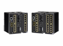 Cisco Catalyst IE3400 Rugged Series - Network Advantage - přepínač - řízený - 8 x 10/100/1000 + 2 x gigabitů SFP - lze montovat na konzolu DIN - DC power