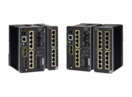 Cisco Catalyst IE3300 Rugged Series - Přepínač - řízený - 10 x 10/100/1000 (8 PoE+) + 2 x SFP - lze montovat na konzolu DIN - PoE+ (360 W) - napájení DC