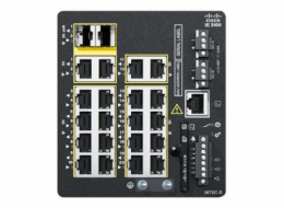 Cisco Catalyst IE3100 Rugged Series - Network Essentials - přepínač - řízený - 18 x 10/100/1000 + 2 x combo Gigabit - lze montovat na konzolu DIN