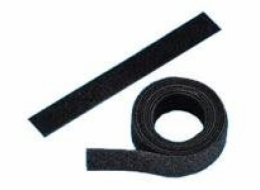 Panduit TAK-TY HLS Hook & Loop Cable Ties - Kabelová stahovací páska - 22.9 m - černá