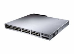 Cisco Catalyst 9300L - Network Essentials - přepínač - L3 - řízený - 48 x 10/100/1000 (UPOE) + 4 x 10 Gigabit SFP+ (uplink) - Lze montovat do rozvaděče - UPOE (675 W)