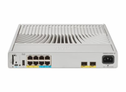 Cisco Catalyst 9200CX - Network Advantage - přepínač - kompaktní - L3 - řízený - 4 x 10/100/1000 (UPOE) + 4 x 100/1000/2.5/5/10G (UPOE) + 2 x 10 Gigabit SFP+ (uplink) - Lze montovat do rozvaděče - UPO
