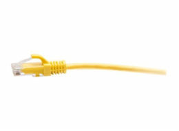 C2G 10ft (3m) Cat6a Snagless Unshielded (UTP) Slim Ethernet Network Patch Cable - Yellow - Patch kabel - RJ-45 (M) do RJ-45 (M) - 3 m - 4.8 mm - UTP - CAT 6a - lisovaný, provedení bez hrbolků - žlutá