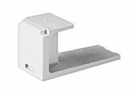 Panduit MINI-COM - Záslepka - bílá