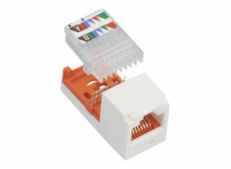 Panduit MINI-COM Mini-Jack TX5e - Modul - CAT 5e - UTP - RJ-45 - arktická bílá