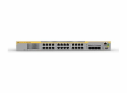 Allied Telesis AT X540L-28XTM - Přepínač - L3 - řízený - 24 x 10/100/1000/2.5G/5G/10GBase-T + 4 x 1 Gigabit / 10 Gigabit SFP+ - desktop, Lze montovat do rozvaděče