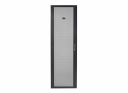 APC NetShelter SV Perforated Flat Door - Dveře regálu - černá - 42U - pro P/N: NBPD0160A, NBWL0355A, SMX2KR2UX145, SMX3KR2UNCX145, SRT1000RMXLI, SRT1000RMXLI-NC