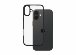 CARE by PanzerGlass - Zadní kryt pro mobilní telefon - vlajková loď - kompatibilita s MagSafe - polykarbonát, termoplastický polyuretan (TPU) - černá - pro Apple iPhone 16 Plus