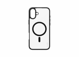 CARE by PanzerGlass Urban Combat - Zadní kryt pro mobilní telefon - s černým rámem - kompatibilita s MagSafe - recyklovaný plast - průhledná, černá - pro Apple iPhone 16 Plus