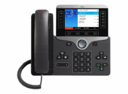 Cisco IP Phone 8851 - Telefon VoIP - SIP, RTCP, RTP, SRTP, SDP - 5 řádků - uhel