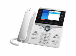 Cisco IP Phone 8841 - Telefon VoIP - SIP, RTCP, RTP, SRTP, SDP - 5 řádků - bílá