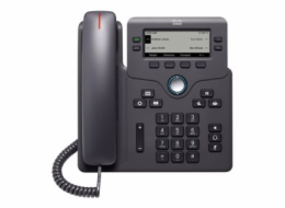 Cisco IP Phone 6851 - Telefon VoIP - SIP, SRTP - 4 linky - uhel