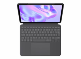 Logitech Combo Touch - Klávesnice a pouzdro - s trackpad - podsvícená - Apple Smart connector - QWERTY - španělská - grafit - pro Apple 13-inch iPad Pro (M4)