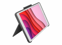 Logitech Combo Touch - Klávesnice a pouzdro - s trackpad - podsvícení - Apple Smart connector - QWERTY - španělská - oxfordská šedá - pro Apple 10.9-inch iPad (10. generace)