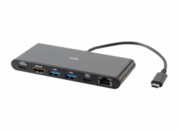 C2G USB-C Docking Station with 4K HDMI, Ethernet, USB and Power Delivery - Dokovací stanice - USB-C / Thunderbolt 3 - HDMI - 1GbE