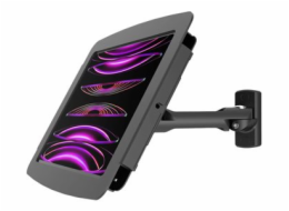 Compulocks iPad 10th-11th (A16) Gen Space Enclosure Swing Wall Mount Black - Montážní sada (kryt, držák VESA s kyvným ramenem, montážní materiál) - výkyvné rameno - pro tablet - uzamykatelný - vysoce 