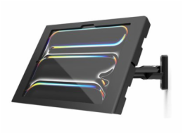 Compulocks iPad Pro M4 13" (2024), Apex Enclosure Swing Wall Mount - Montážní sada (stojan, kryt, montáž na zeď) - pro tablet - uzamykatelný - kovový rám - černá - velikost obrazovky: 13" - montáž na 