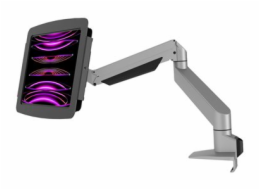Compulocks iPad Pro 12.9" (3 - 6th Gen) Space Enclosure Articulating Arm Mount - Montážní sada (kloubové rameno, kryt) - pro tablet - uzamykatelný - vysoce kvalitní hliník - černá, stříbrná - velikost