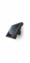 Compulocks Galaxy Tab S9/S9FE Apex Enclosure Tilting Wall Mount - Škříň - landscape/portrét, naklápění, odkryté přední/zadní kamery a senzory - pro tablet - uzamykatelný - kovový rám - černá - montáž 