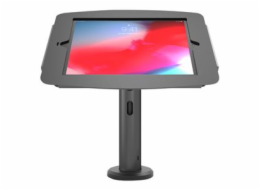 Compulocks iPad Pro 12.9" (3 - 6th Gen) Space Enclosure Tilting Stand 4" - Montážní sada (kryt, tyčový stojan) - pro tablet - uzamykatelný - vysoce kvalitní hliník - černá - velikost obrazovky: 12.9" 