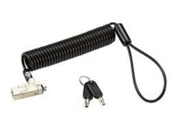 Kensington Slim NanoSaver 2.0 Portable Keyed Laptop Lock - Bezpečnostní kabelový zámek - univerzální klíč - 1.8 m