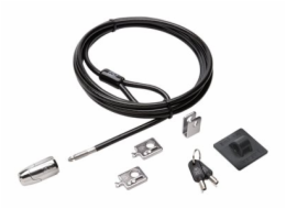 Kensington Desktop and Peripherals Locking Kit 2.0 - Supervisor Keyed - Sada pro bezpečnost systému - 2.44 m