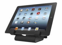 Compulocks Universal Tablet Holder with Coiled Cable Lock - Stojan - pro tablet - uzamykatelný - vysoce kvalitní hliník - černá - na stůl