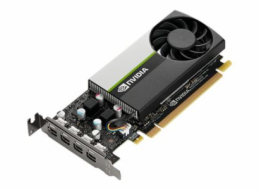 NVIDIA T1000 - Grafická karta - T1000 - 4 GB GDDR6 - PCIe 3.0 x16 nízký profil - 4 x Mini DisplayPort